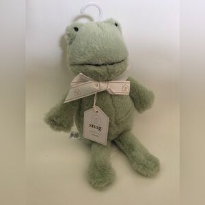 Plush Green Frog Stuffed Soft Baby Toy | Snug